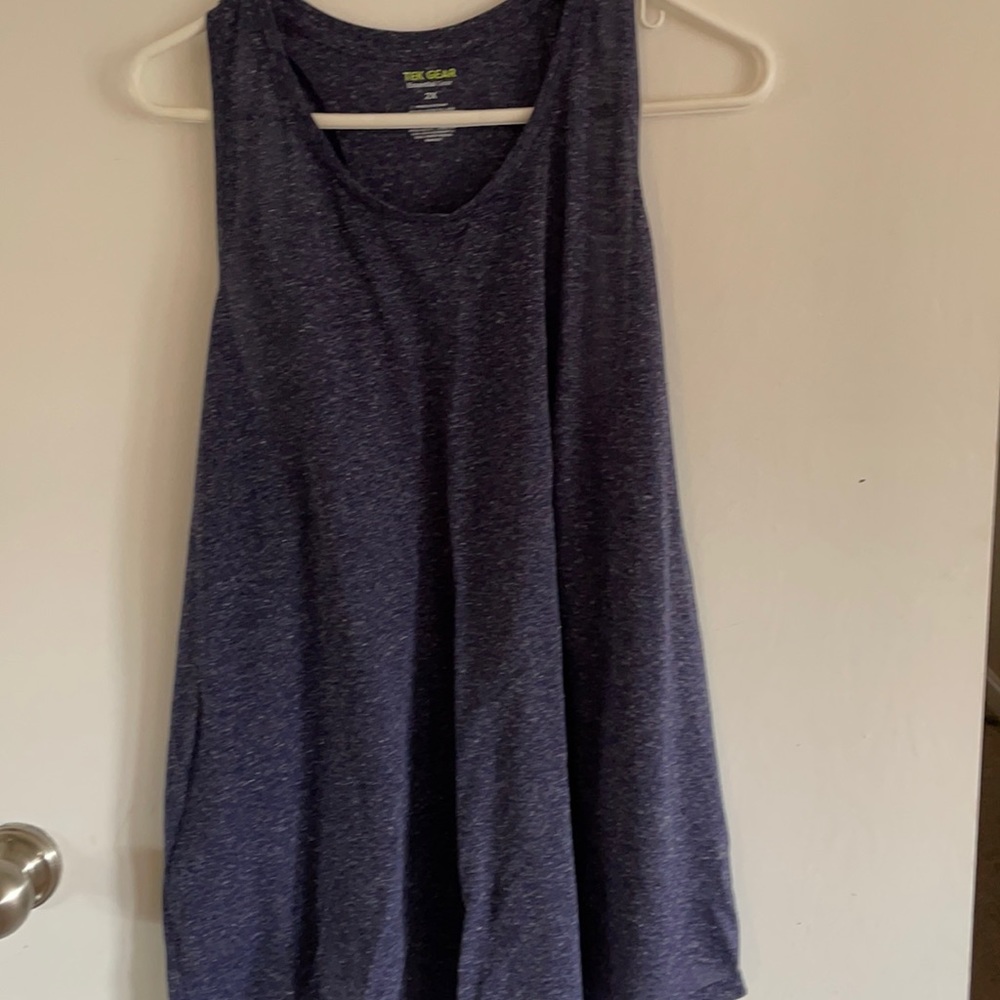 Purple/blue tank